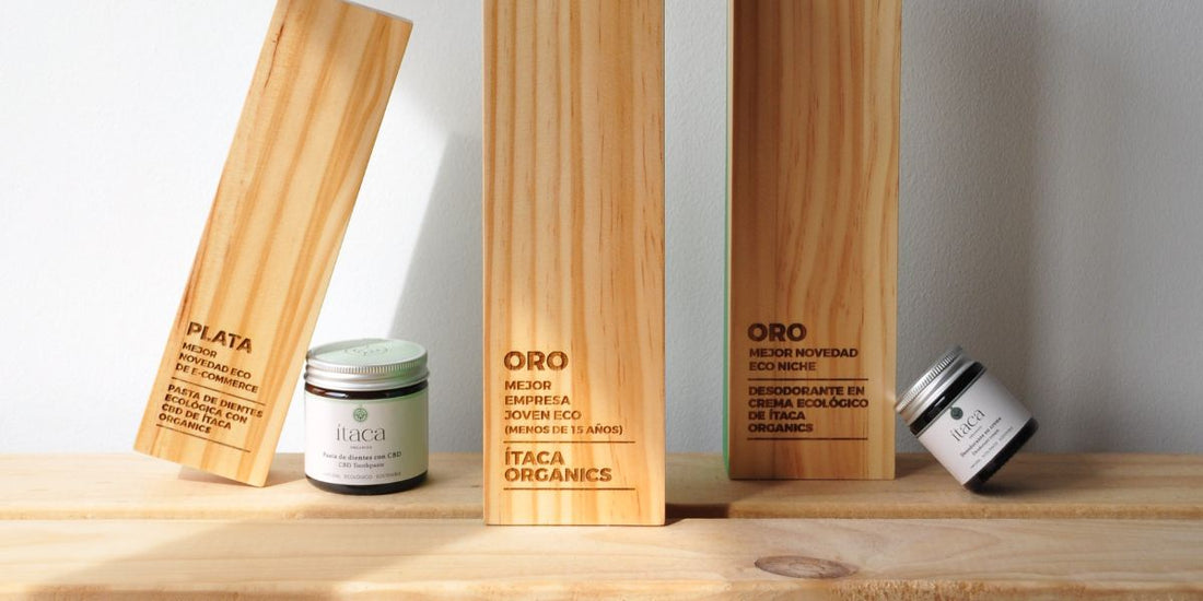Ítaca Organics gana dos medallas de oro y una de plata en los VPC Green Beauty Awards 2023