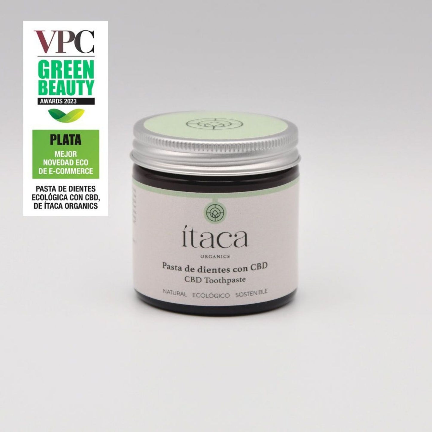 Pasta de dientes ecológica con CBD