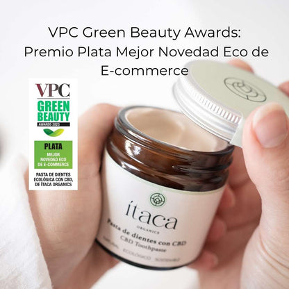 Pasta de dientes ecológica con CBD