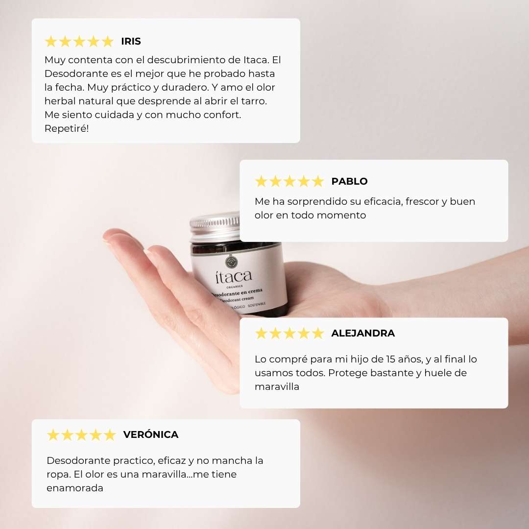 Desodorante en crema ecológico