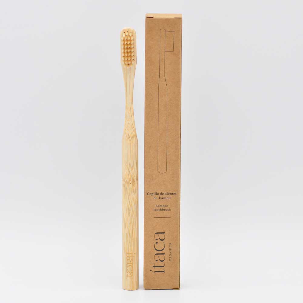 Fair Cepillo de dientes de bambú cerdas medias - Fair Zero Waste